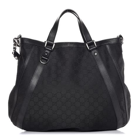 gucci abbey convertible tote black|Women's Designer Tote Bags .